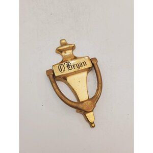 Vintage Brass Door Knocker from the early 80’s. Solid brass . Vintage Co…